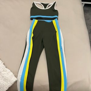 SPLIT59 jaden 7/8 high rise workout set